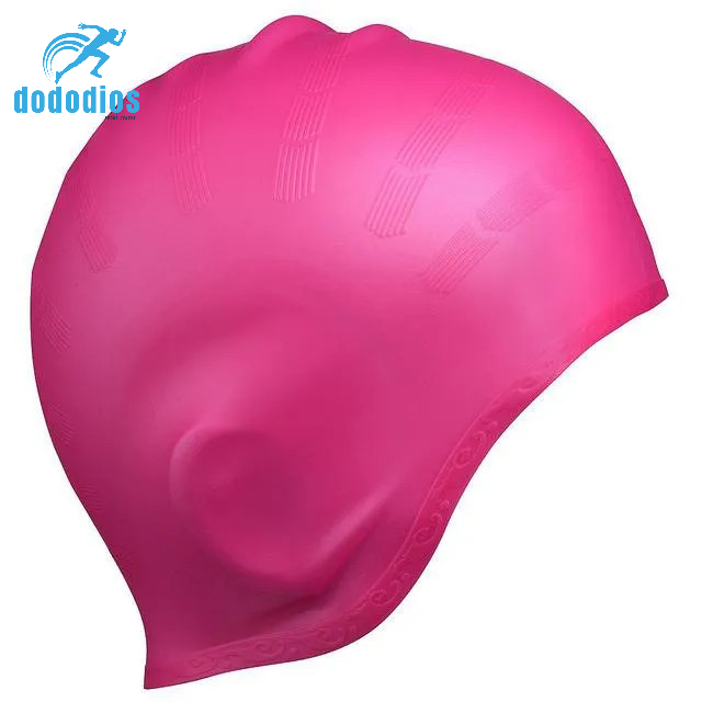 Nón bơi, Mũ bơi TRÙM TAI, chất liệu silicone đàn hồi, thiết kế thời trang cao cấp CA33 dododios Collection - Hàng Chính hãng dododios