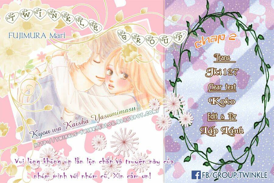 kyou wa kaisha yasumimasu. chapter 2 1