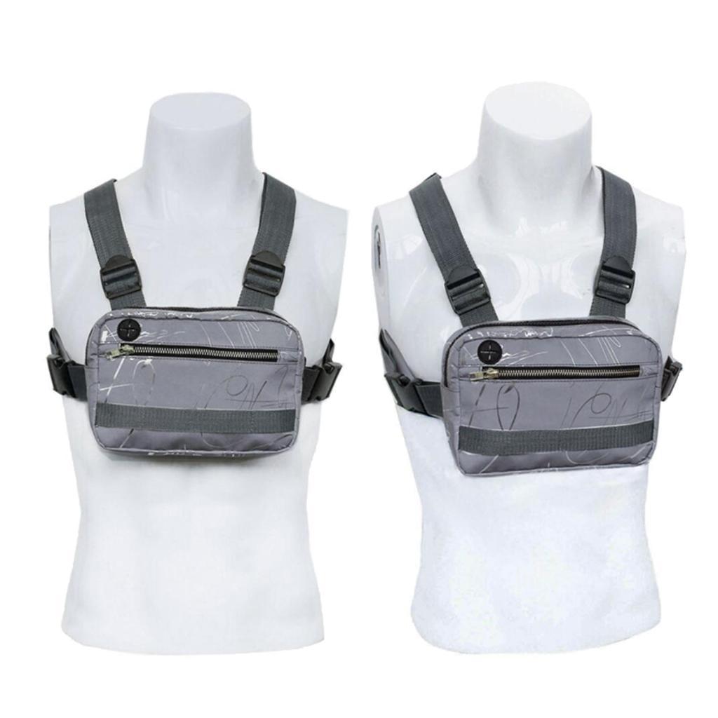 Waterproof Chest Bag Vest Utility Gadget Holder Running Hunting Camping Pack