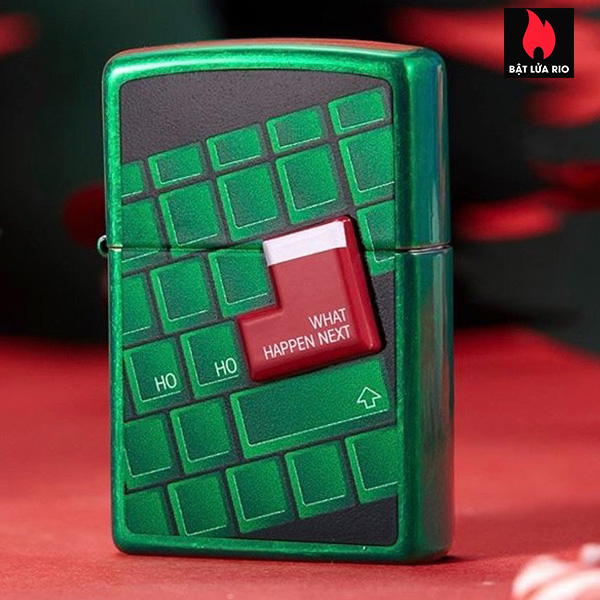 Bật Lửa Zippo Asia Zcbec-118 – Ho Ho What Happen Next (Keyboard)