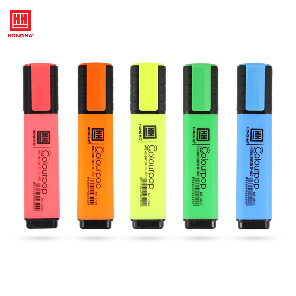 5 Bút dạ quang Hồng Hà TF - HL01 - 6599