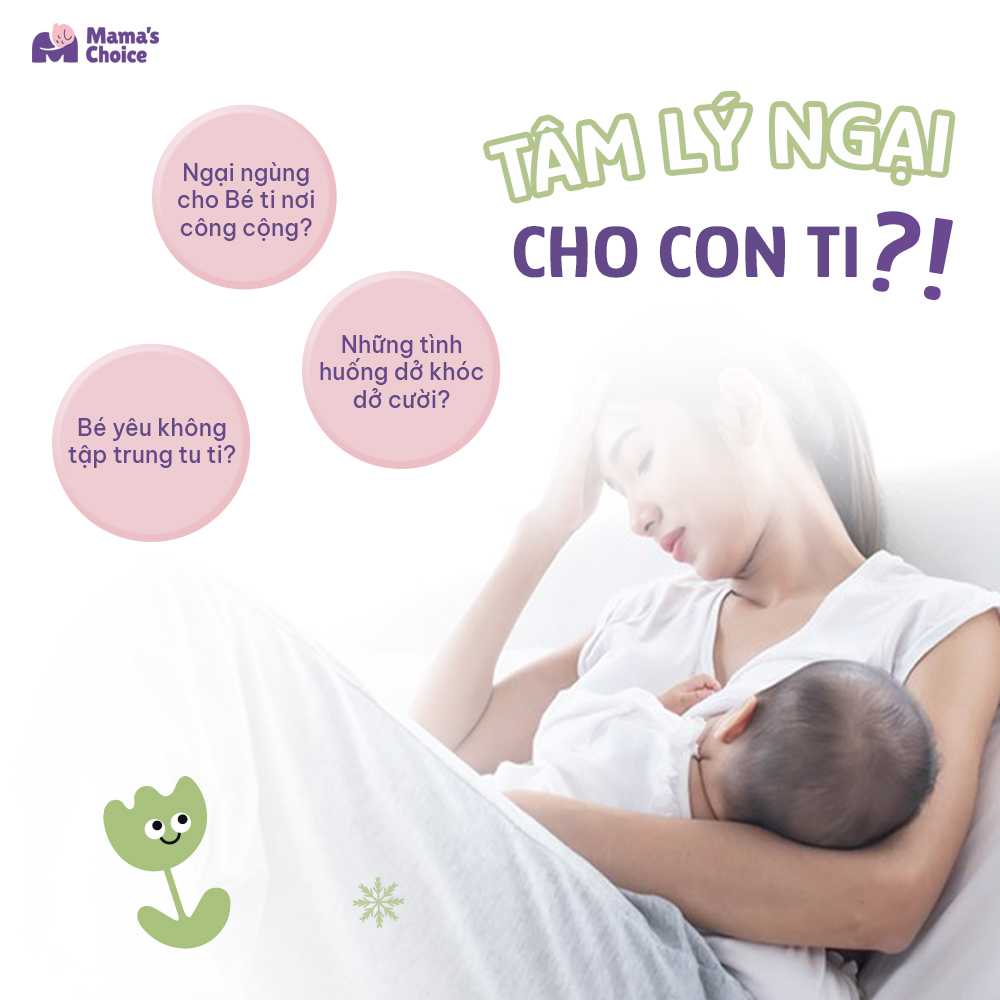 Khăn Choàng Cho Bé Bú Mama's Choice, Chất Liệu Vải Muslin Cao Cấp Mềm Mại Thoáng Khí và Độ Bền Cao