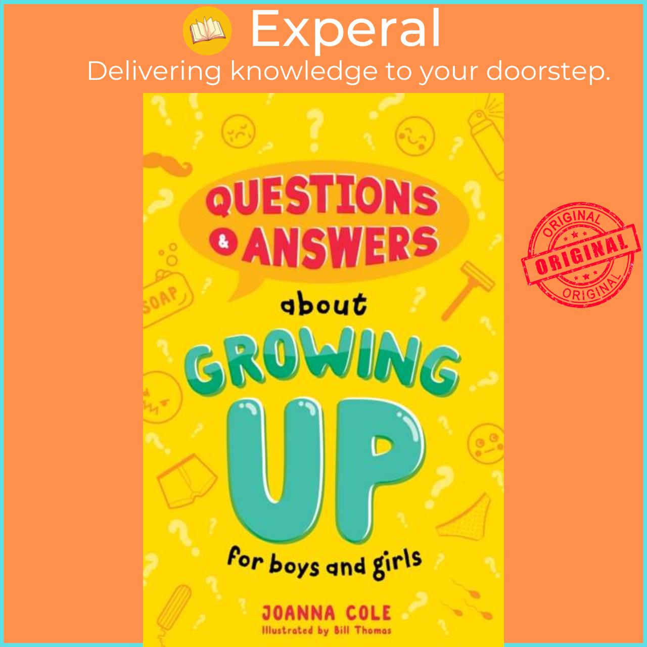 Sách - Questions and Answers About Growing Up for Boys and Girls by Bill Thomas (UK edition, paperback)