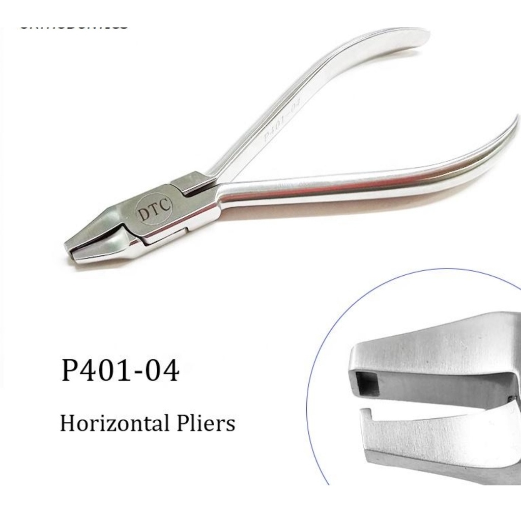 Kềm ngang Horizontal _DTC (CLEAR COLLECTION - HORIZONTAL PLIER)_Chỉnh nha_Dùng trong nha khoa_ [Ảnh thật] [Chính hãng]