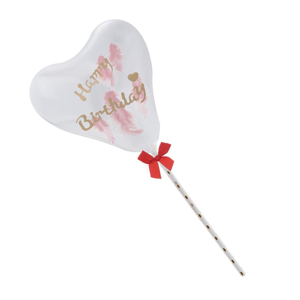 Lovely Happy Birthday Balloon Cake Decoration for Kids Birthday Party