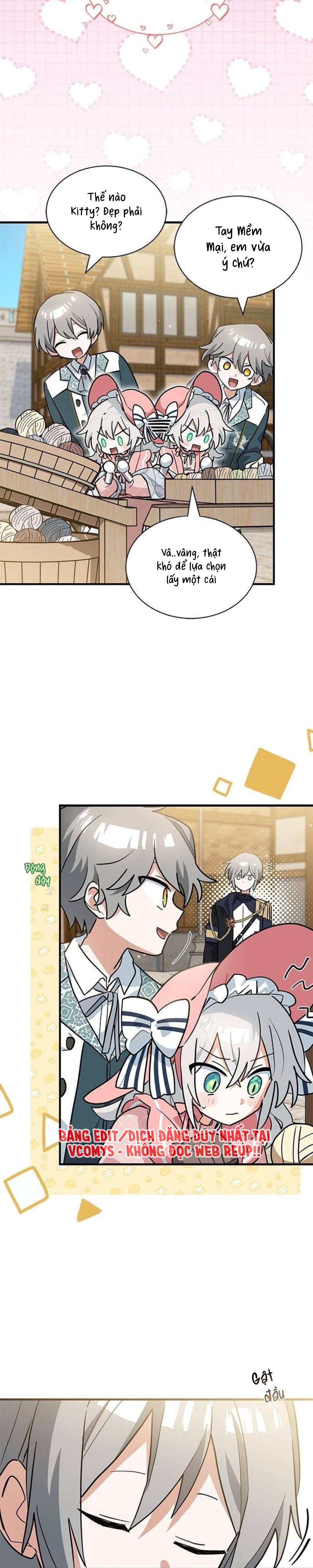 mèo con được gia tộc sói nhận nuôi? chapter 31 11