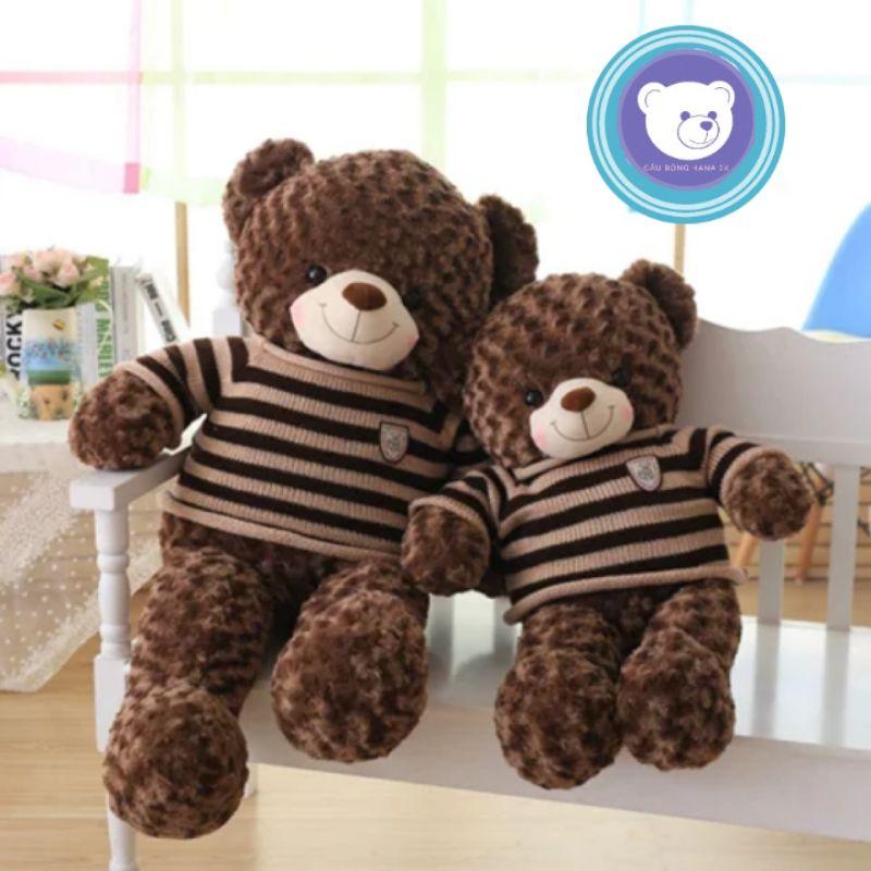 Gấu bông teddy - Teddy mặc áo len - Gấu Bông Hana