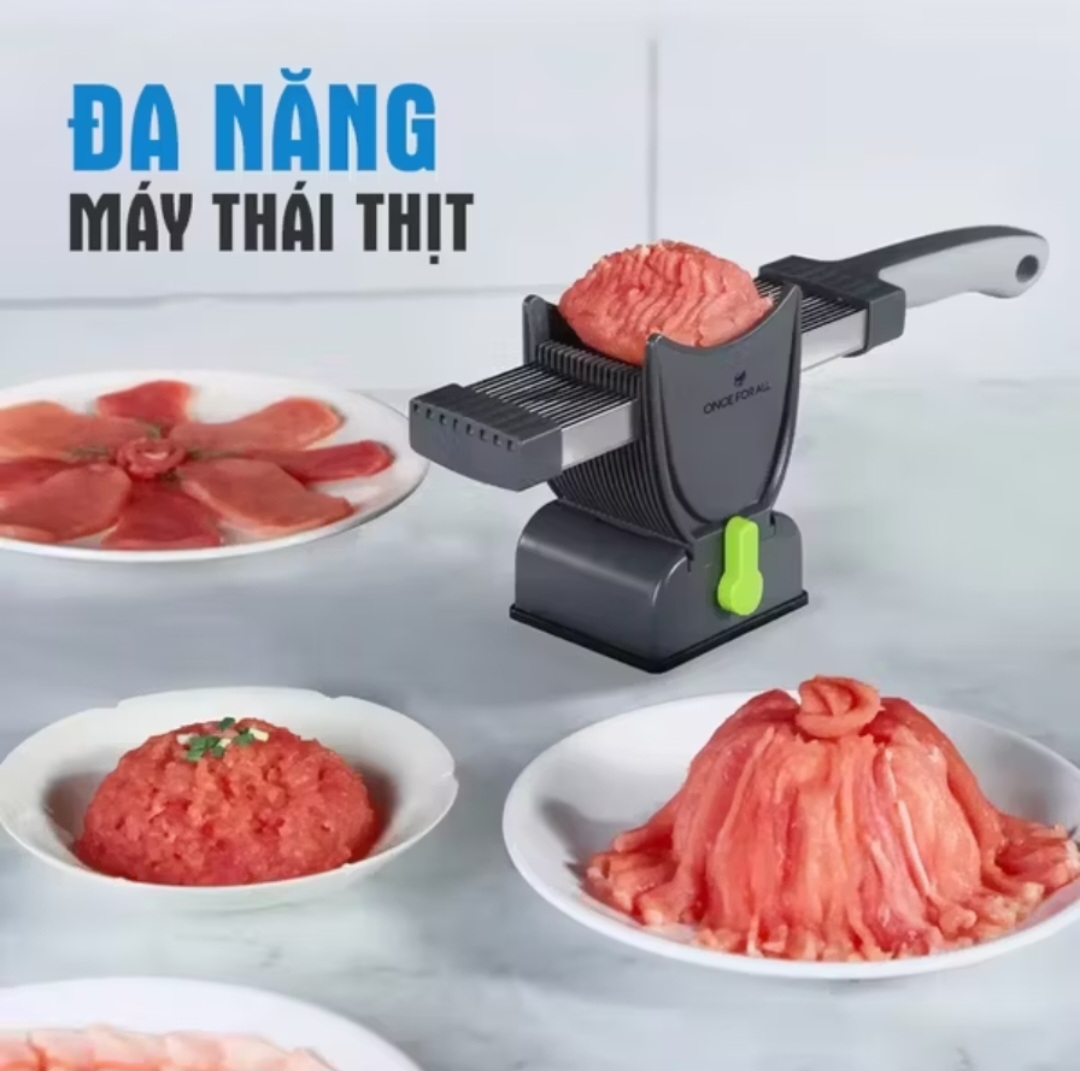 THIẾT BỊ BỘ DỤNG CỤ THÁI THỊT ĐA NĂNG CHO MỌI GIA ĐÌNH