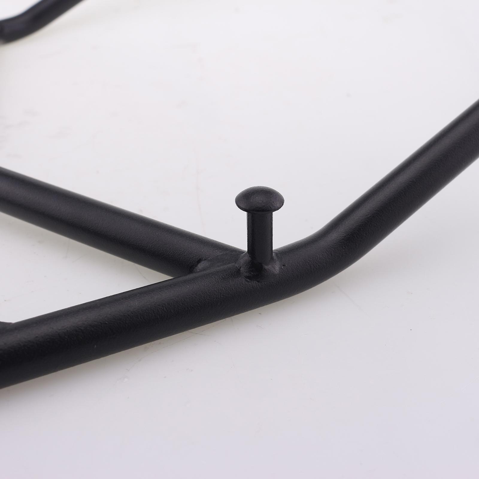 Motorcycle Rear Tail Rack Black Top Box Case Suitcase Carrier Board Holder Shelf/ Rear Tail Storage Rack/ Fit for Honda Crf300L Crf300