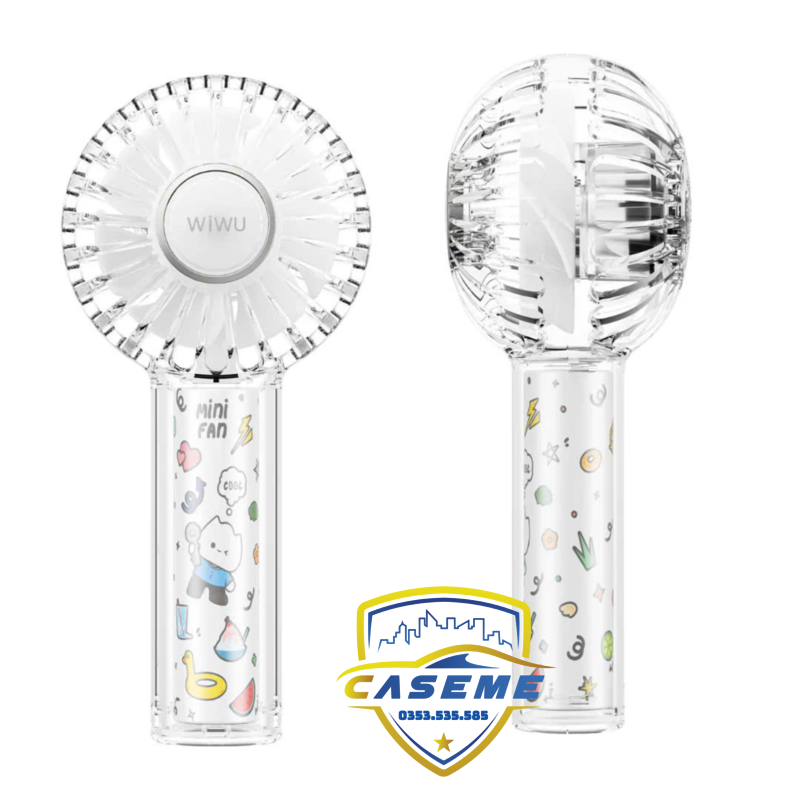 Quạt Mini Wi-FS012 Siêu Nhỏ Gọn, Tiện Lợi Cho Mọi Lúc Mọi Nơi - Hàng Nhập Khẩu