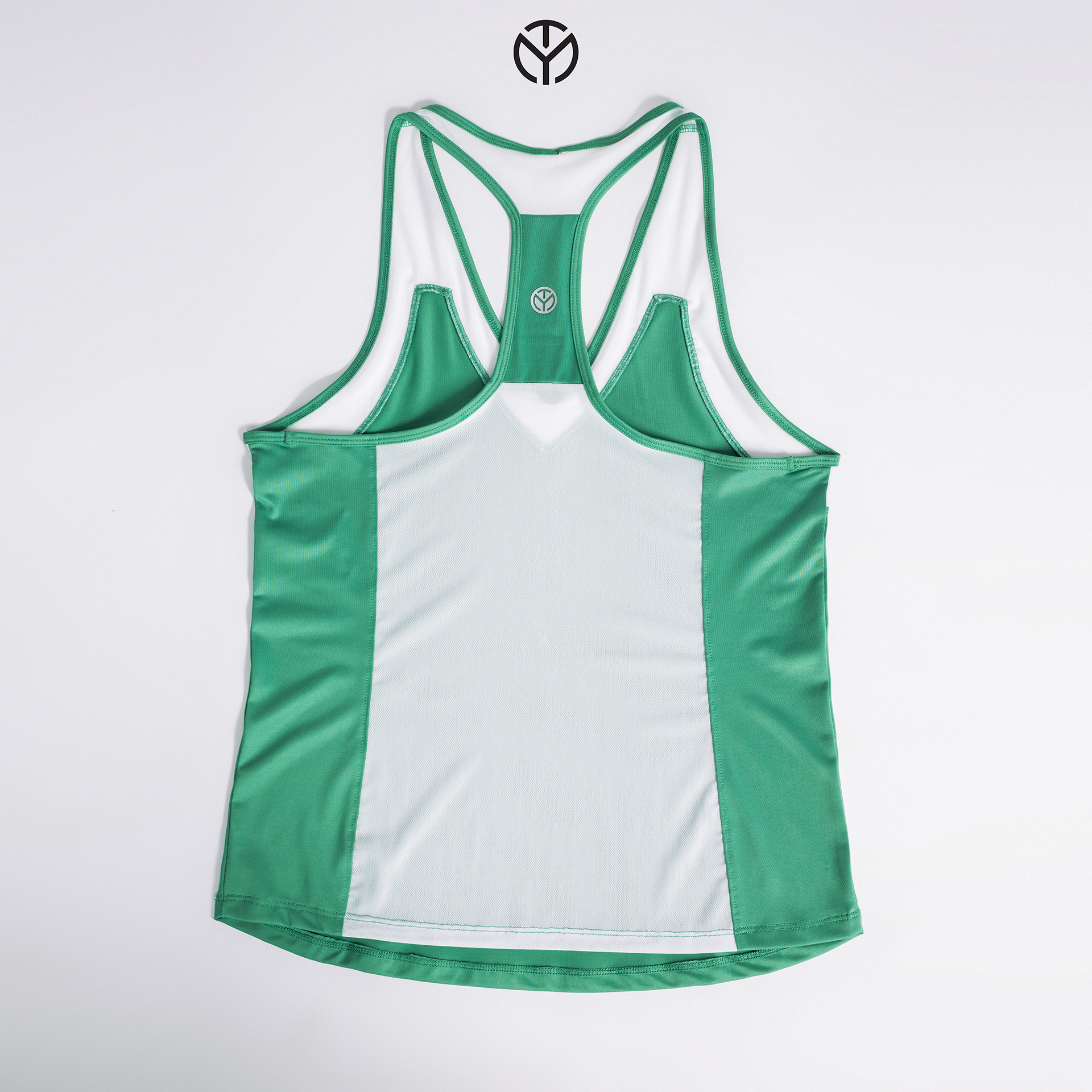 Áo Tank Top Thể Thao Nữ Tập Gym Yoga TYM TTWT005 - Form Rộng, Phối Lưới Cổ Chữ V