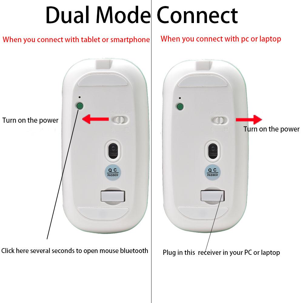 5.0 BT Chuột Không Dây Dành Cho Apple Macbook Air Xiaomi Pro Chuột Cho Huawei Matebook Laptop Máy Tính Xách Tay Máy Tính Bảng iPad MatePad