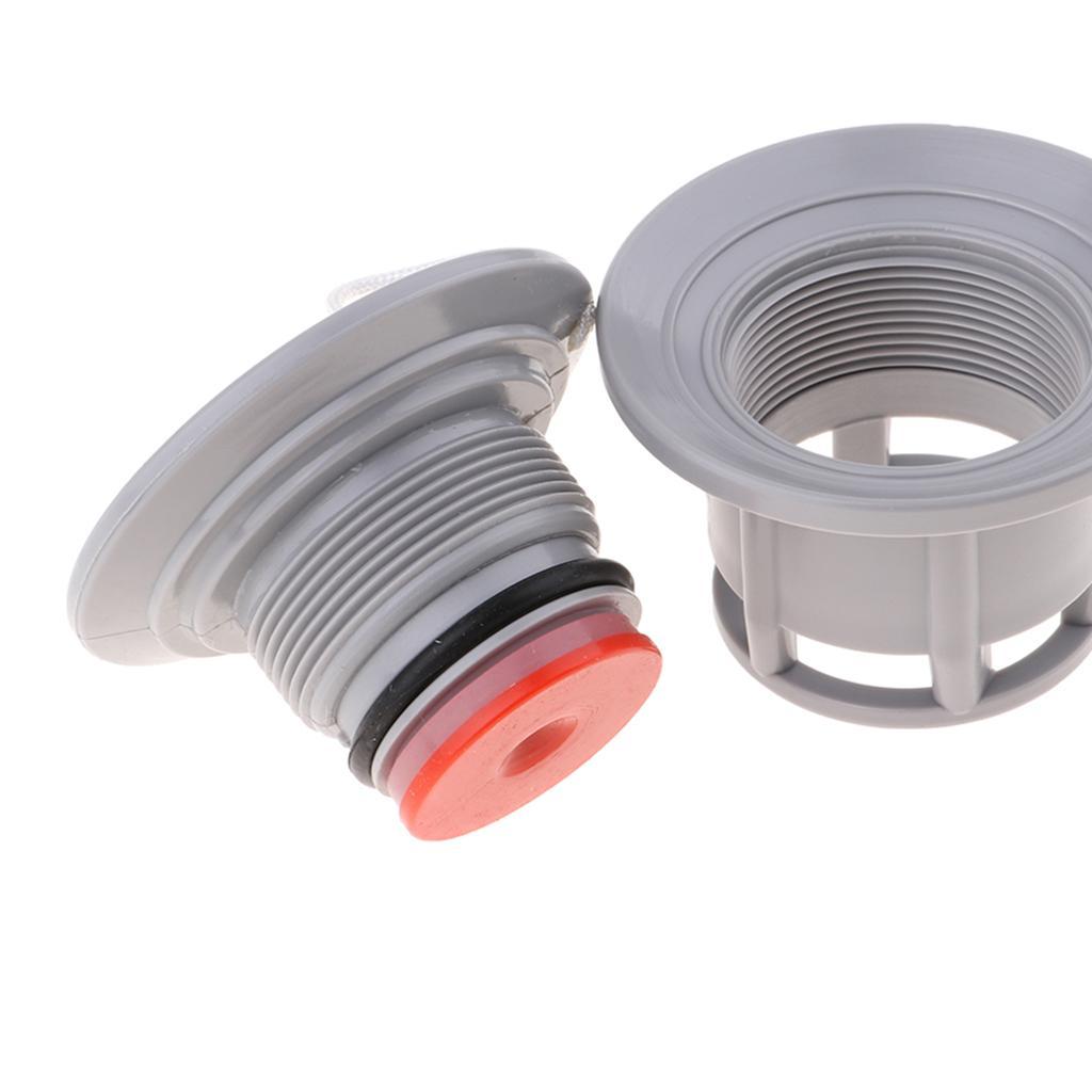 8 Holes Boat Air Valve Inflatable Air Safety Valve 2.5inch for Kayak Raft