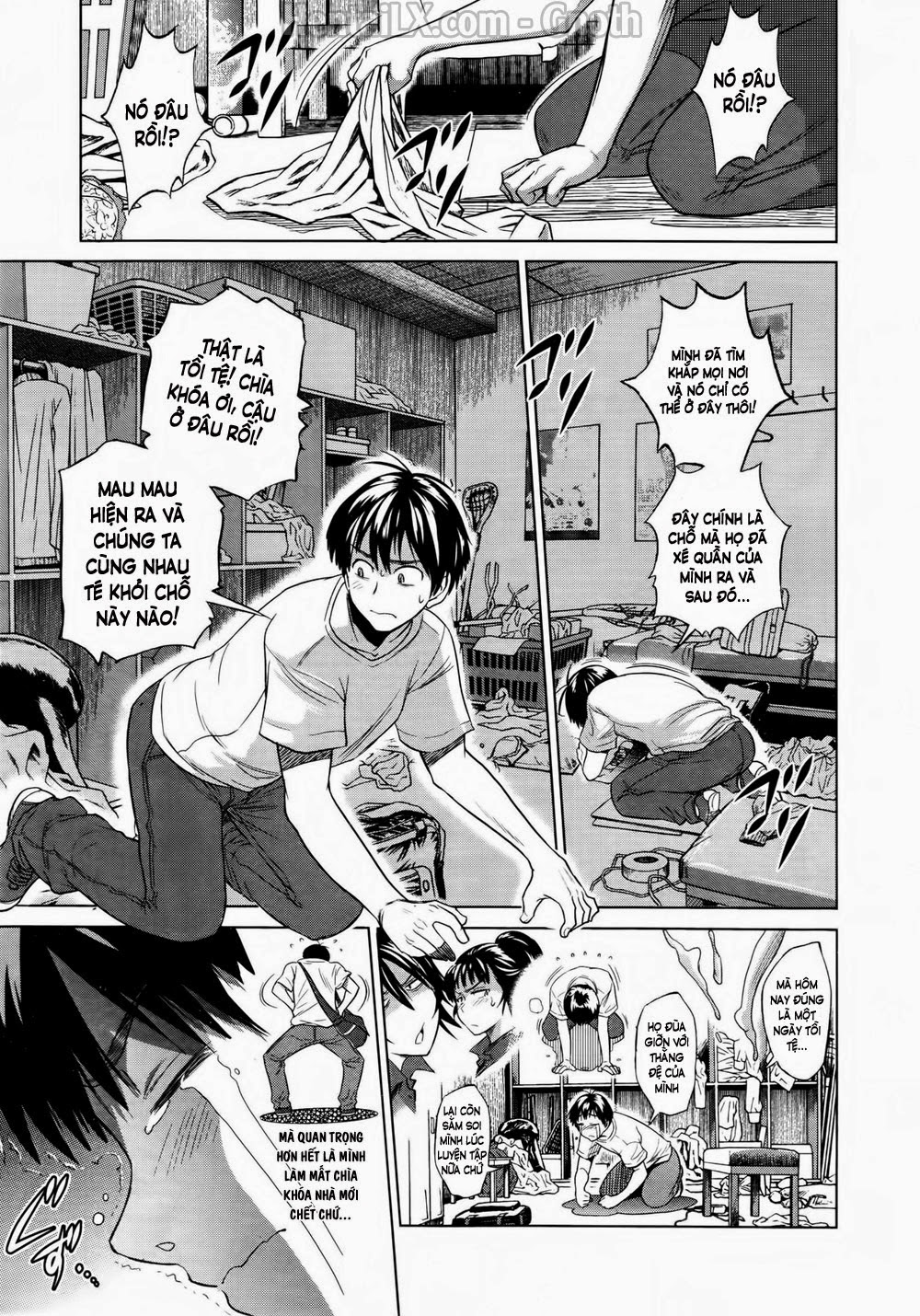 những cô nàng ở clb bóng vợt + sau 2 năm chapter 1 13