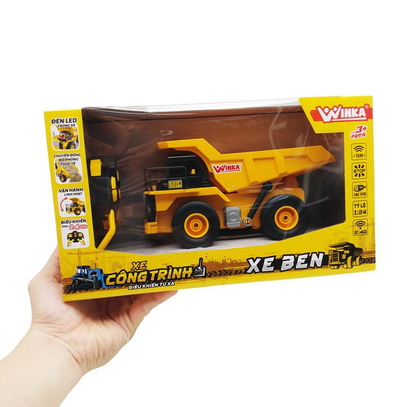 Đồ Chơi Mô Hình Xe Ben Điểu Khiển Từ Xa - Winka DK81268