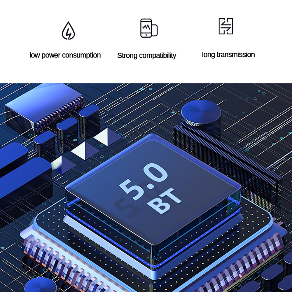 Tai Nghe Thể Thao Không Dây Di Động TWS BT 5.0 Có Hộp Sạc