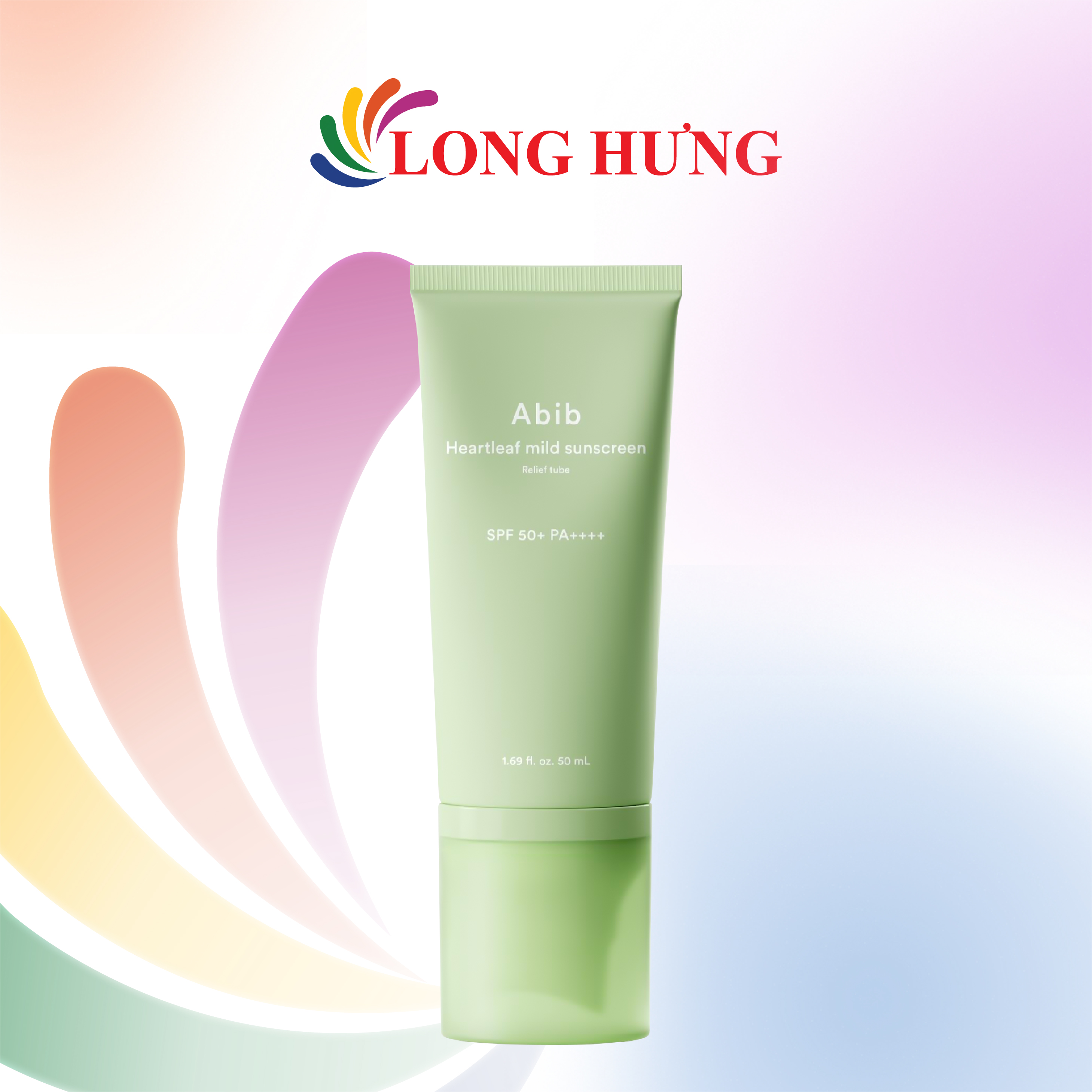 Kem chống nắng dưỡng da Abib Heartleaf Mild Sunscreen SPF50+PA++++ (50ml) - Hàng chính hãng