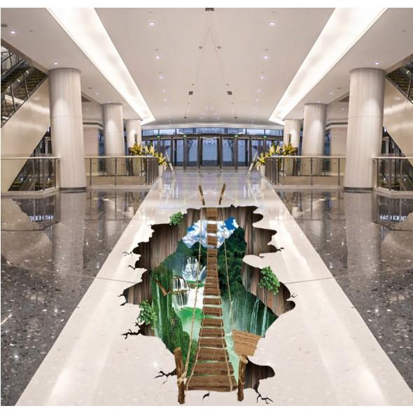 Miếng dán sàn nhà 3D 60x90cm