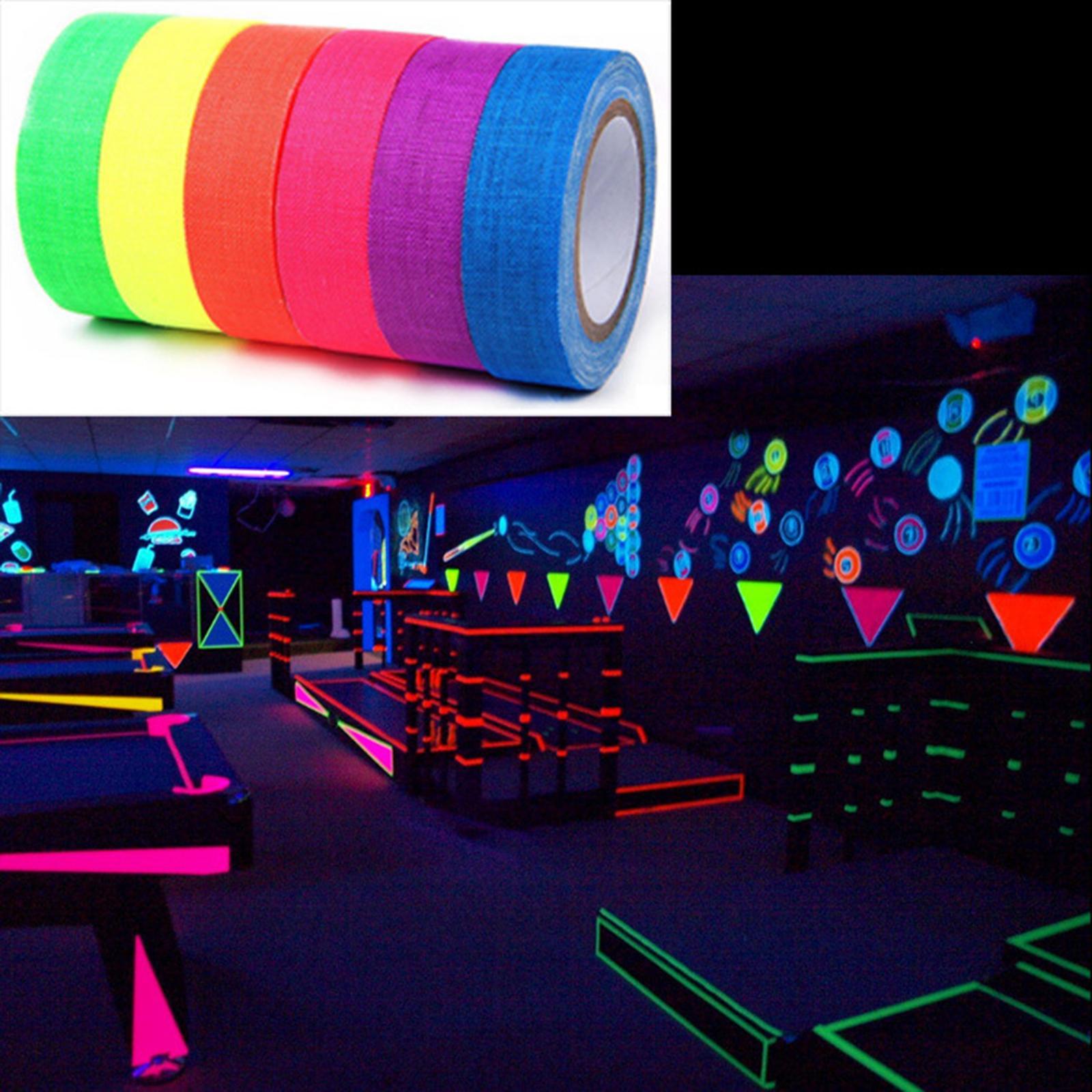 Fluorescent Tape Neon Reflective Tape Decorations The Dark Tape