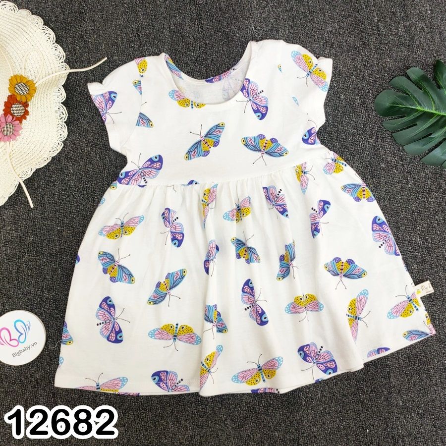 ĐẦM THUN TAY NGẮN SIZE 13-15KG