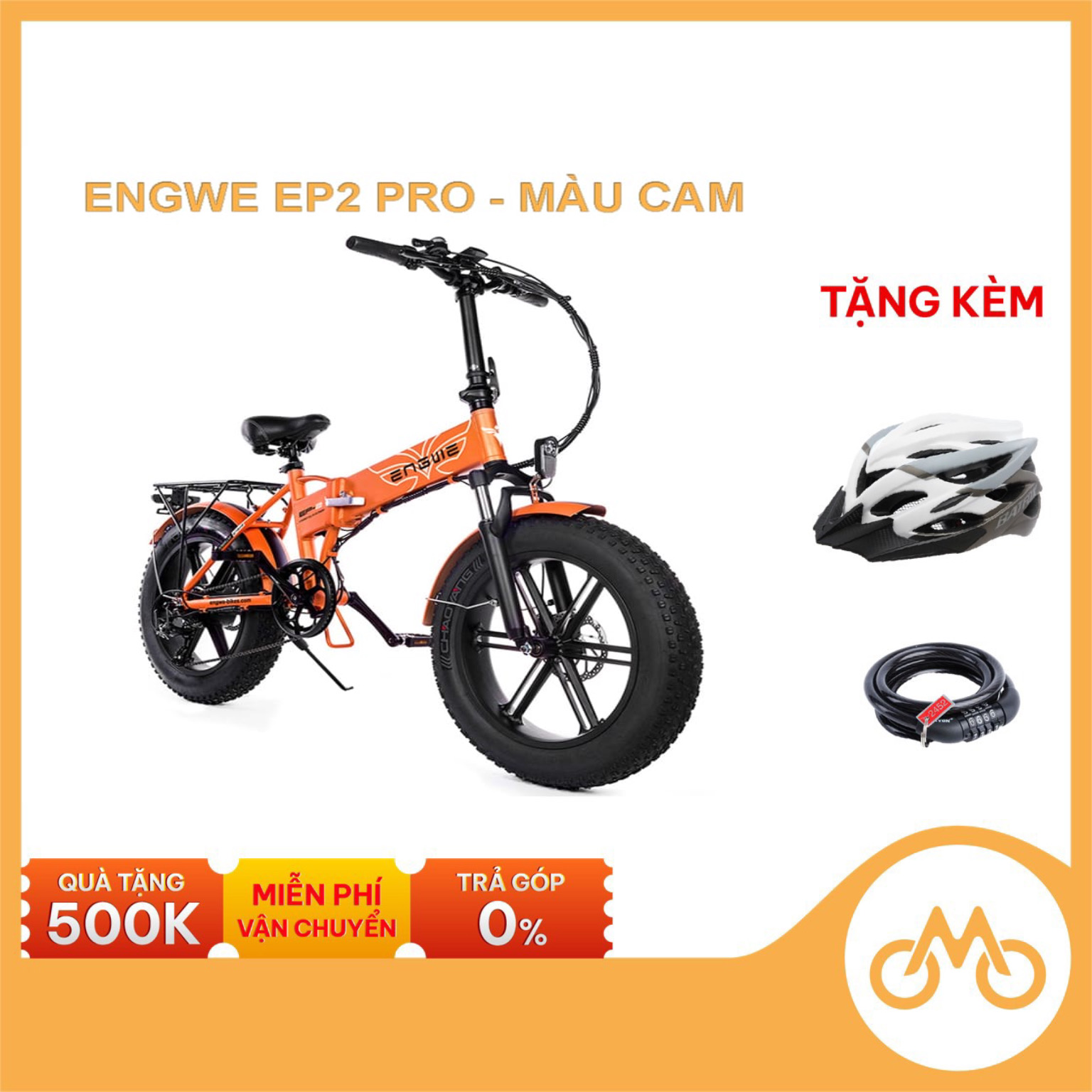 Xe đạp điện trợ lực Engwe EP-2 PRO- Gấp gọn