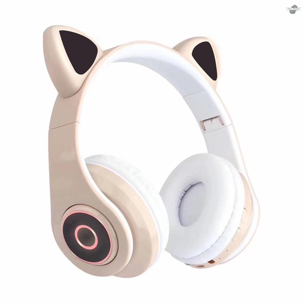 Tai Nghe Chụp Tai Không Dây Bt5.0 Có Mic Hỗ Trợ Thẻ Nhớ Tf Mp3 B39 Cho Pc Laptop Điện Thoại
