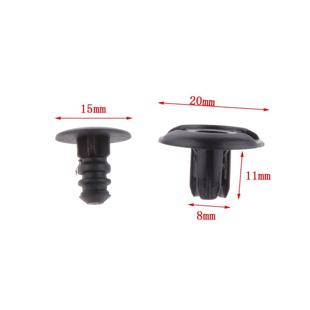50Pcs 8mm Clip Kit for /