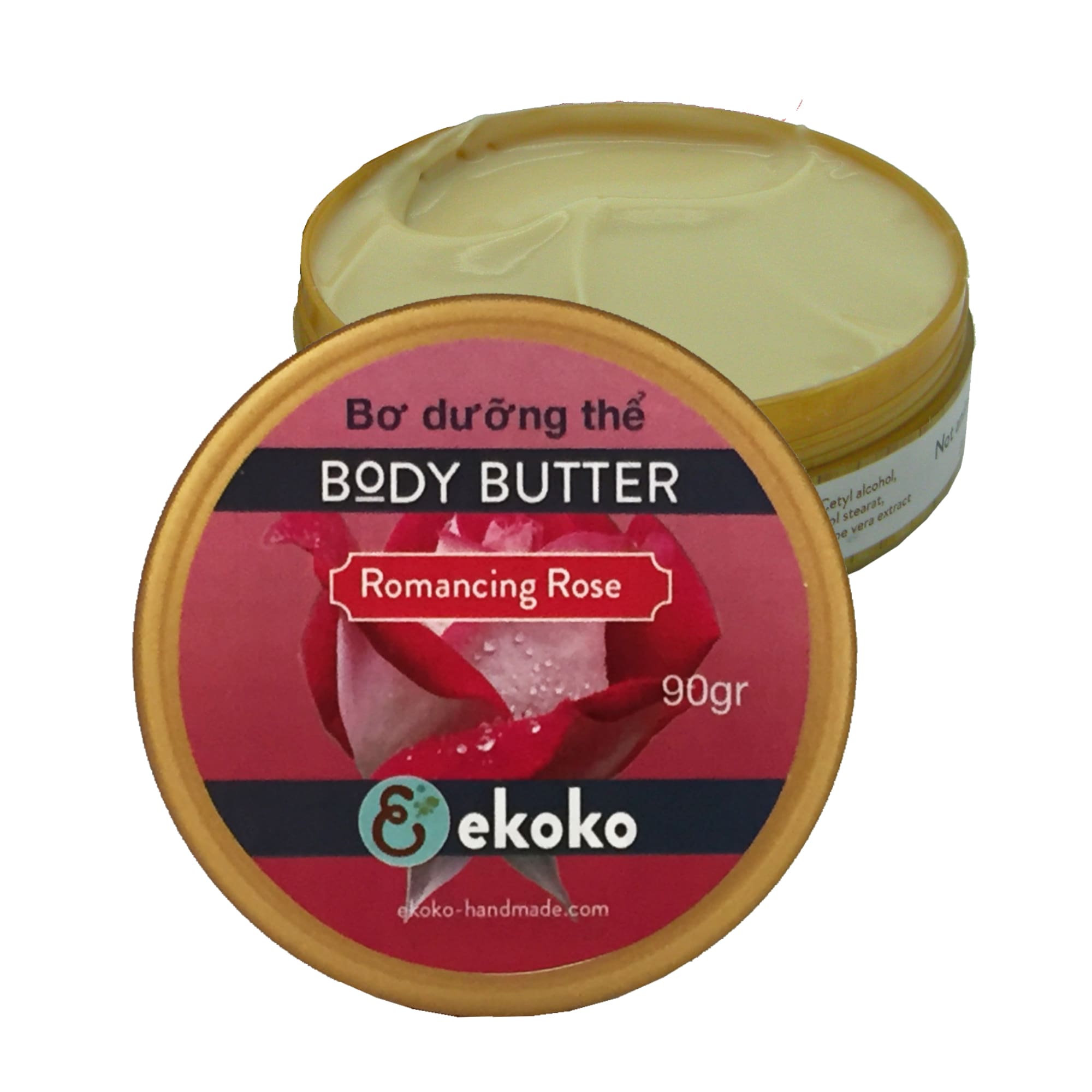 Bơ dưỡng thể_Body butter Romancing Rose