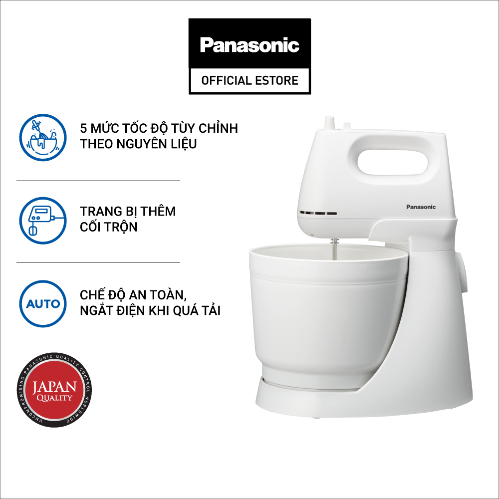 Máy Đánh Trứng Để Bàn Panasonic MK-GB3WRA - Hàng chính hãng