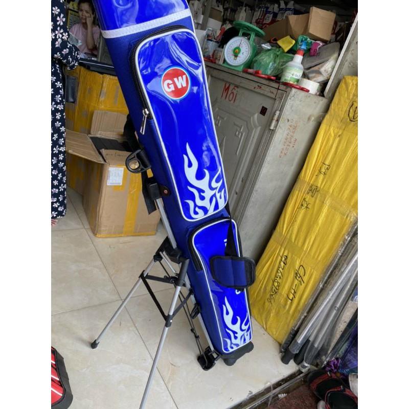Bao đựng cần cứng có chân 3 ngăn và 2 ngăn