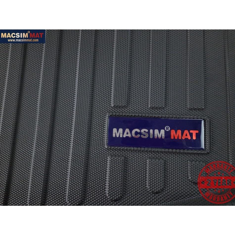 Thảm lót cốp xe ô tô Acura MDX 2014-đến nay nhãn hiệu Macsim chất liệu TPV cao cấp màu đen