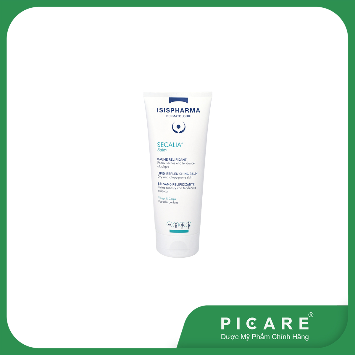 Kem Dưỡng Và Làm Mềm Da ISIS Pharma SECALIA Balm (200ml)