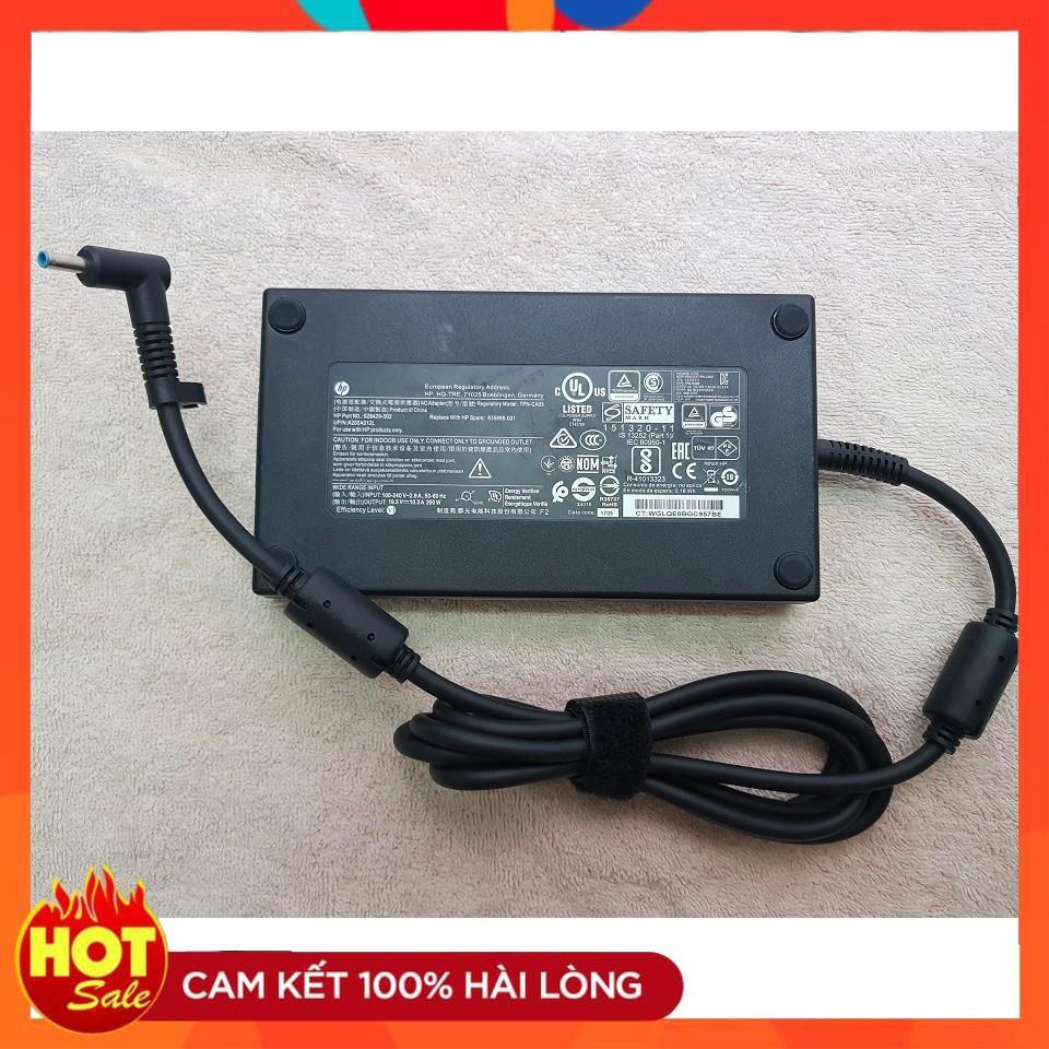 Adapter sạc Slim Dùng Cho laptop HP 200w (19.5v-10,3A) chân kim sạc hp 8570w,8770w, Zbook 14, Zbook 15, Zbook 17