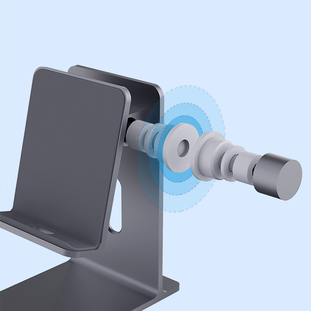 Giá Đỡ Điện Thoại, Máy Tính Bảng Hợp Kim Nhôm Uareliffe Cao Cấp Có Thể Tùy Chỉnh Góc Độ Tối Đa 60°