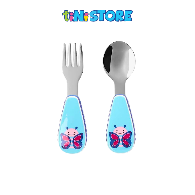 TiNiStore-Dụng cụ ăn uống cho bé Zoo Skip Hop - Bướm 252364