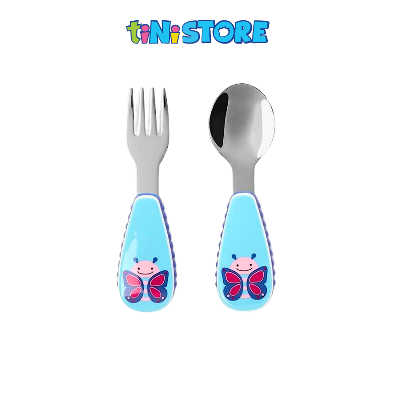 tiNiStore-Dụng cụ ăn uống cho bé Zoo Skip Hop - Bướm 252364