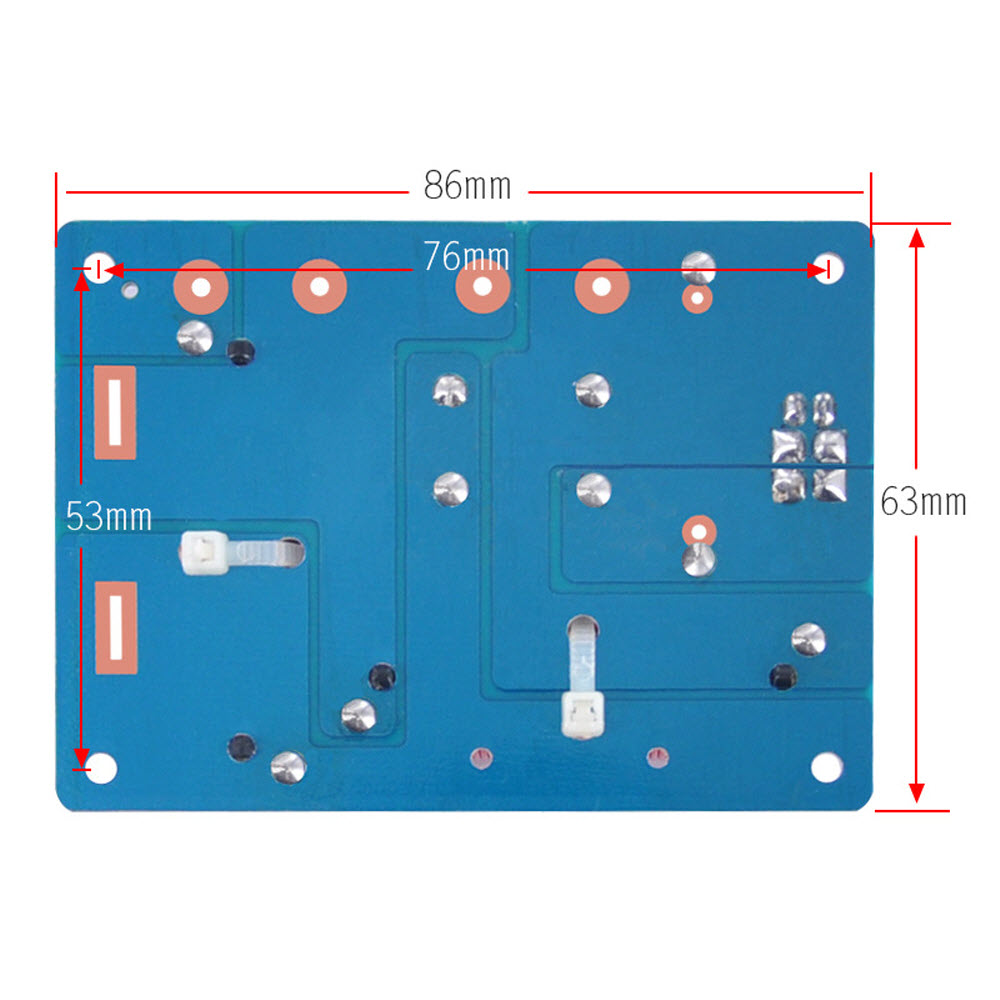 Mạch phân tần loa 2 đường tiếng Bass Treble WEAH-227