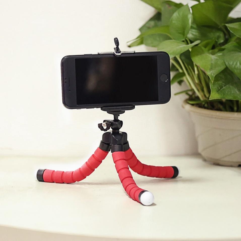 ️ HOTSALE ️ GIÁ ĐỠ Bạch Tuộc Đa Năng (Tripod Mini) KÈM GIÁ KẸP ĐIỆN THOẠI 001