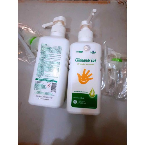 Nước rửa tay sát khuẩn khô nhanh Clinhands Gel 500ml