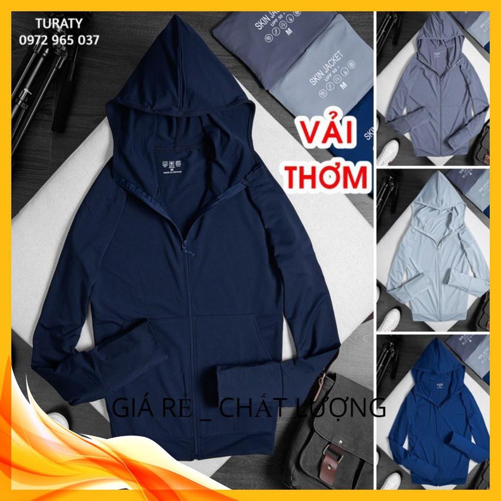 ÁO CHỐNG NẮNG THÔNG HƠI NAM, KIỂU DÁNG THỂ THAO BO ỐNG