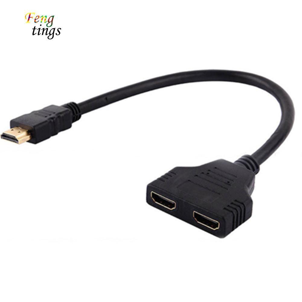 Bộ chia cổng kết nối tín hiệu HDMI 2 trong 1 tiện dụng