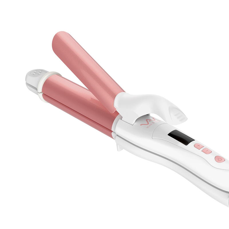 Máy ép thẳng & uốn xoăn VIVID&VOGUE®️ VAV055A, máy làm xoăn trục 32mm, máy ép tóc chỉnh nhiệt độ dành cho mọi loại tóc