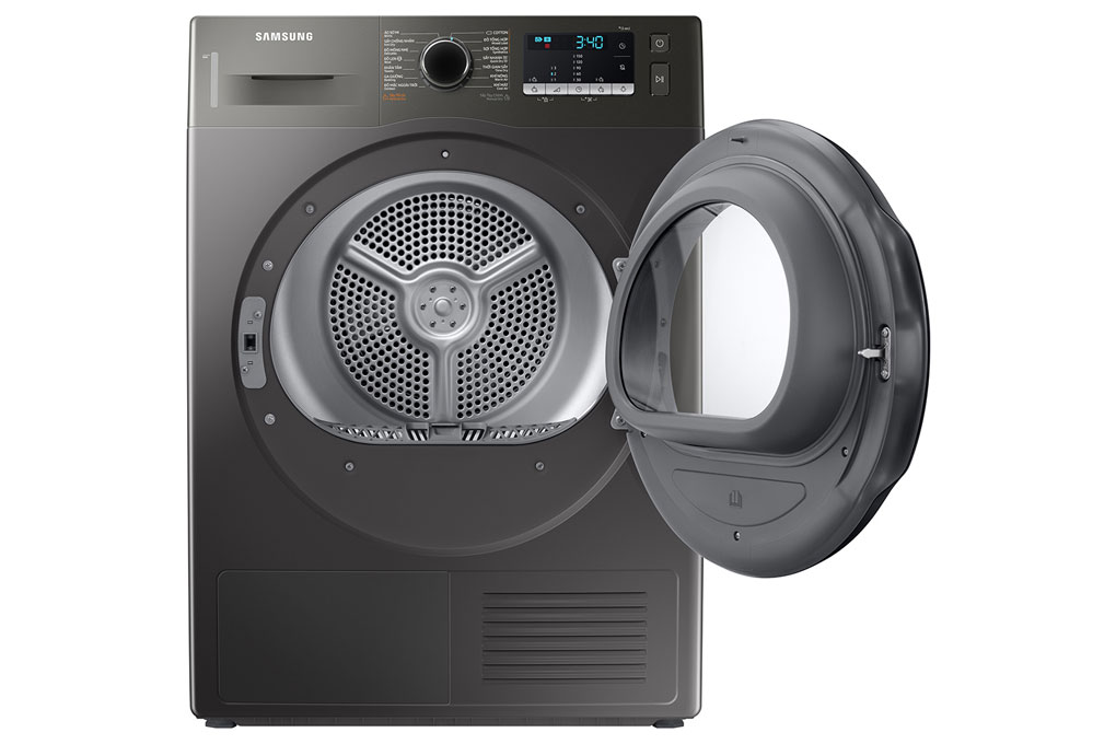 Máy sấy bơm nhiệt Samsung Inverter 9 kg DV90TA240AX/SV-Hàng chính hãng - Giao tại HN và 1 số tỉnh toàn quốc