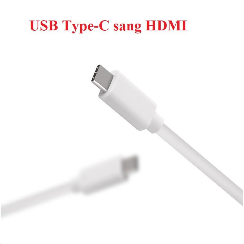 Cáp chuyển đổi USB Type-C sang HDMI cho MacBook hỗ trợ 4K*2K