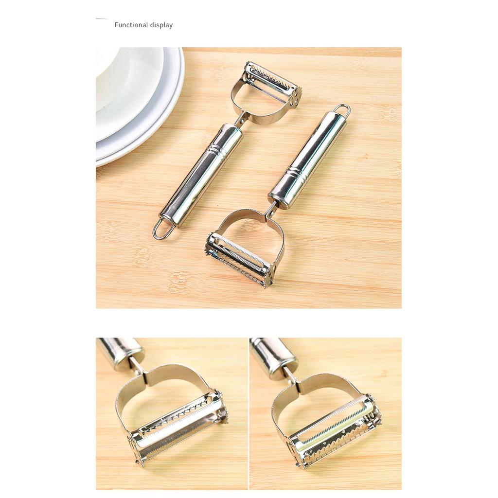 Nạo Gọt Hoa Quả Inox Loại 2 Lưỡi Siêu Hot