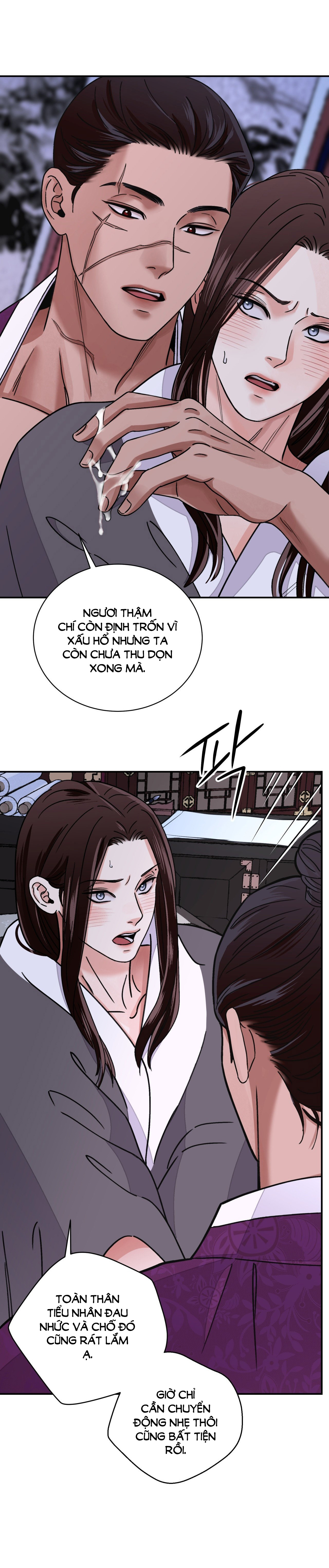 [18+] trượng kiếm tựa hoa chapter 46.1 18