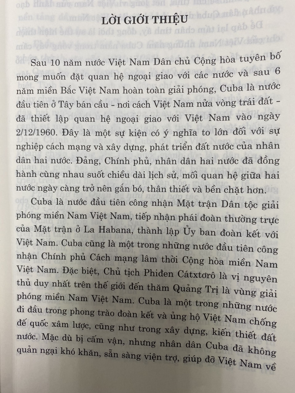 Việt Nam - CuBa , 60 Năm đồng hành