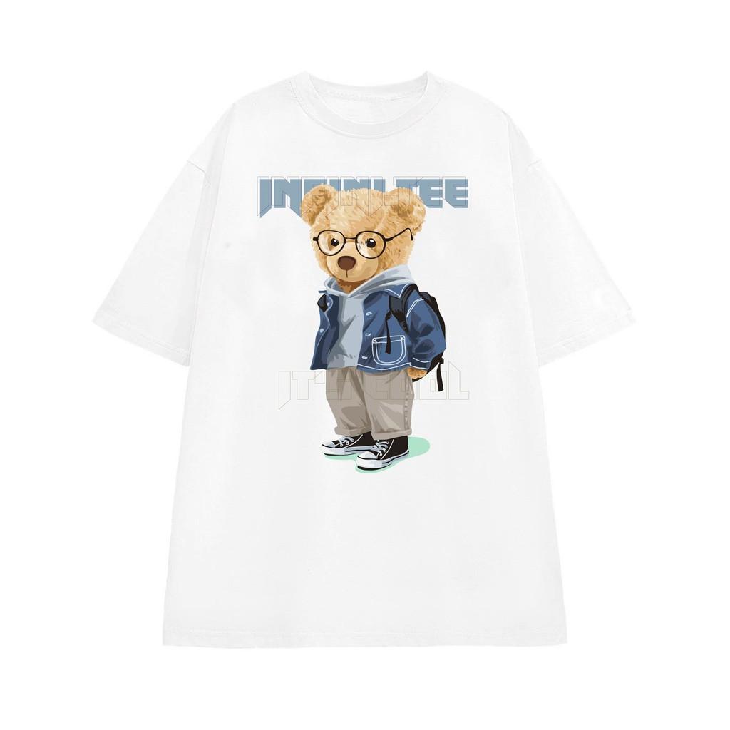 Áo thun Bear, Thun 100% COTTON - form rộng UNISEX.39