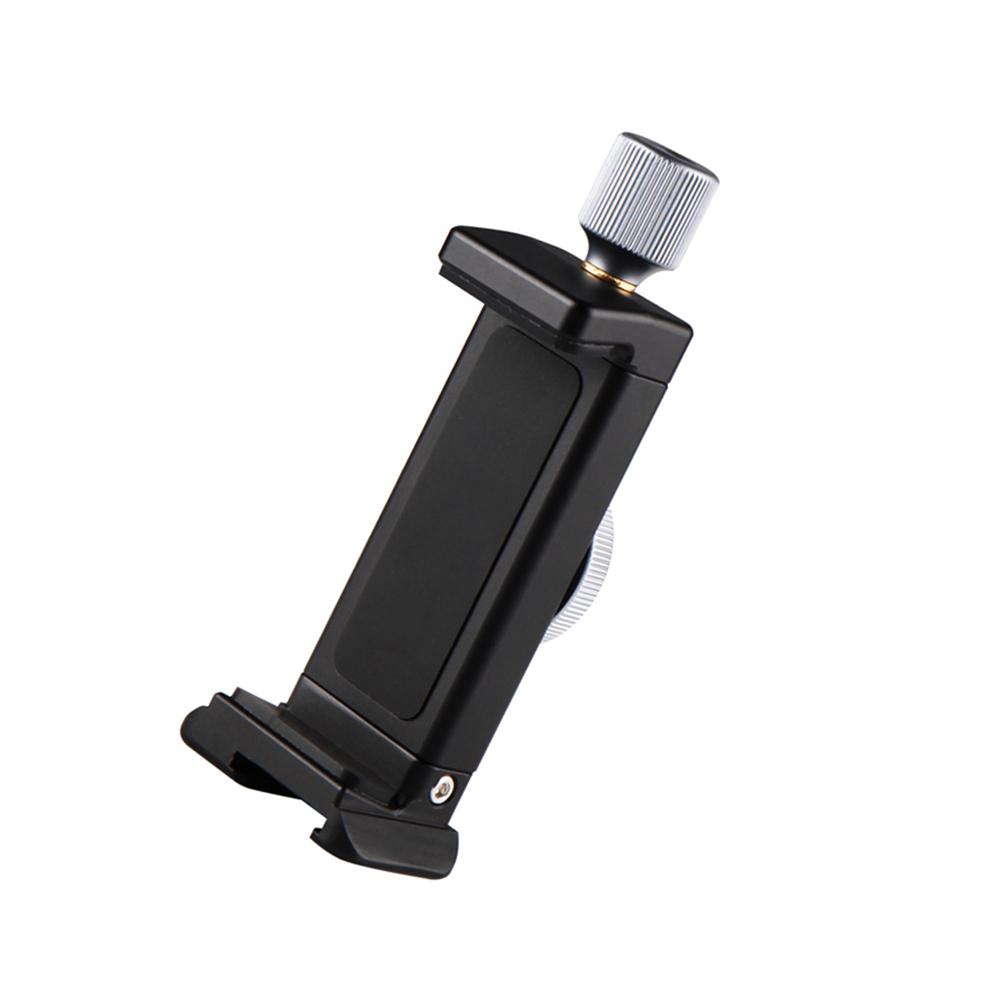 Giá đỡ có lỗ vít 1/4 inch Hợp kim nhôm có thể điều chỉnh cho Điện thoại thông minh