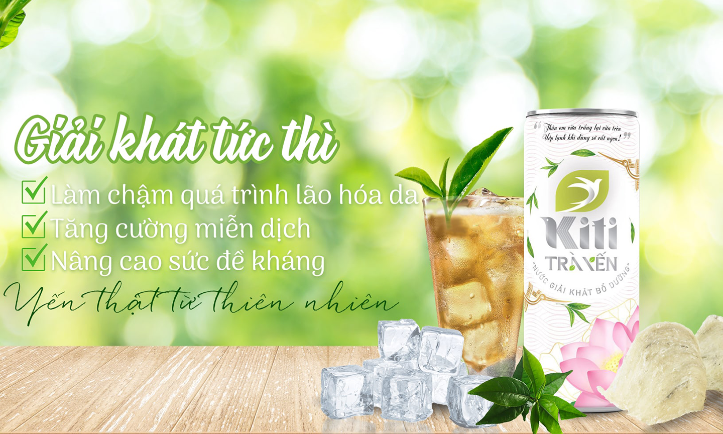 COMBO SONG LANG-Thùng 6+12 lon TRÀ YẾN HẠT CHIA KITI,Trà xanh kết hợp yến sào từ thiên nhiên vừa ngon vừa bổ giúp cải thiện sức khỏe